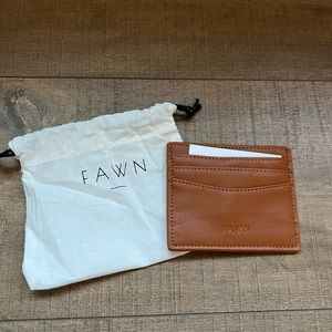 Fawn Design the Cardholder Saddle Brown